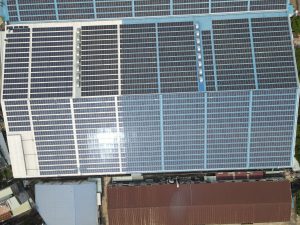 Dự án Điện mặt trời mái nhà Cảng Mỹ Thới 250KWp